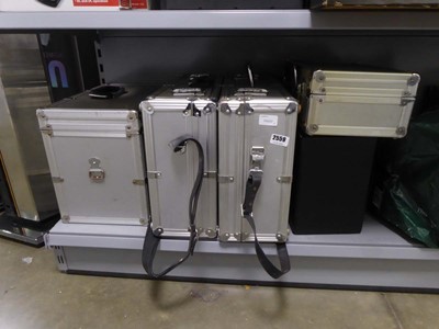 Lot 2559 - 5 cases containing various lenses etc