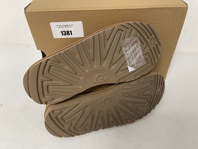 Lot Ugg tasman II shoes in chestnut size UK3 - boxed