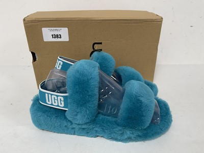 Lot Ugg oh yeah shoes in aqua size UK6 - boxed