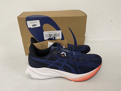 Lot Asics dynablast 5 trainers in indigo blue size...