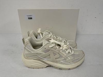 Lot Represent storm runner trainers in off white...
