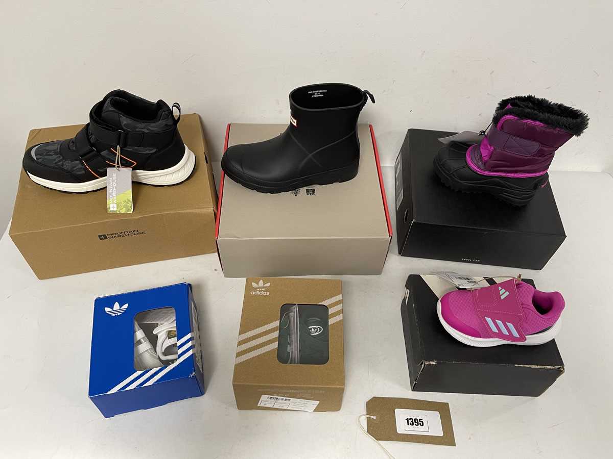 Lot 1395 - 6x Boxed pairs of children's shoes to include...