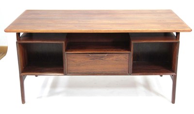 Lot 75 - A 1960's Danish rosewood Model 75 freestanding...
