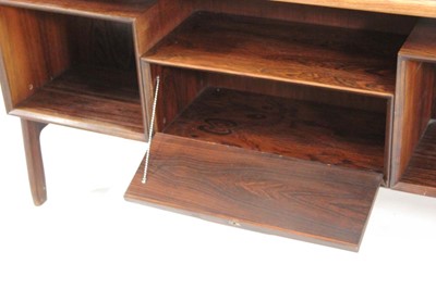 Lot 75 - A 1960's Danish rosewood Model 75 freestanding...