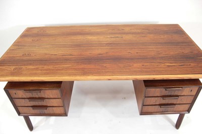 Lot 75 - A 1960's Danish rosewood Model 75 freestanding...