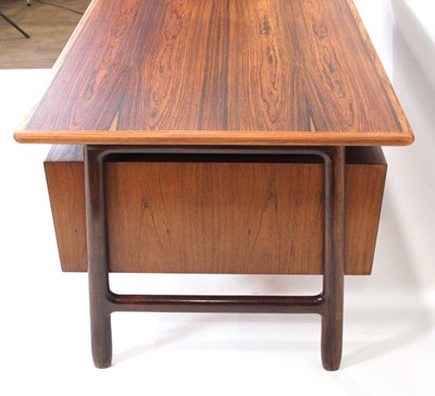 Lot 75 - A 1960's Danish rosewood Model 75 freestanding...