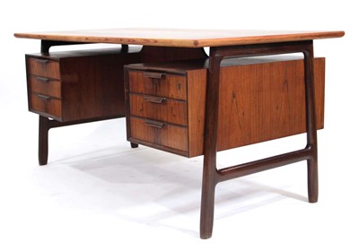 Lot 75 - A 1960's Danish rosewood Model 75 freestanding...