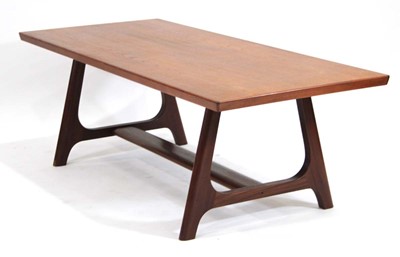 Lot 79 - A 1960's Danish teak and crossbanded...