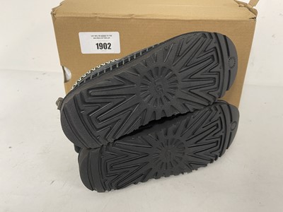 Lot Ugg tasman biarritz shoes in black size UK3 -...