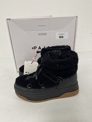 Lot Pajar janie boots in black size UK5 - boxed