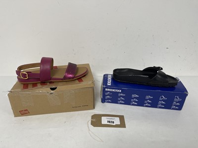Lot 2x Boxed pairs of sandals to include...