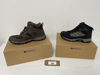 Lot 2x Boxed pairs of Mountain Warehouse walking...
