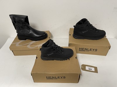 Lot 3x Boxed pairs of boots to include Ella UK5...