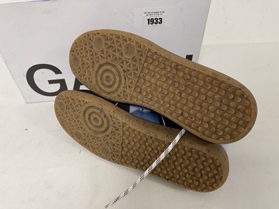 Lot 1933 - Ganni trainers in midnight blue size EU39 - boxed