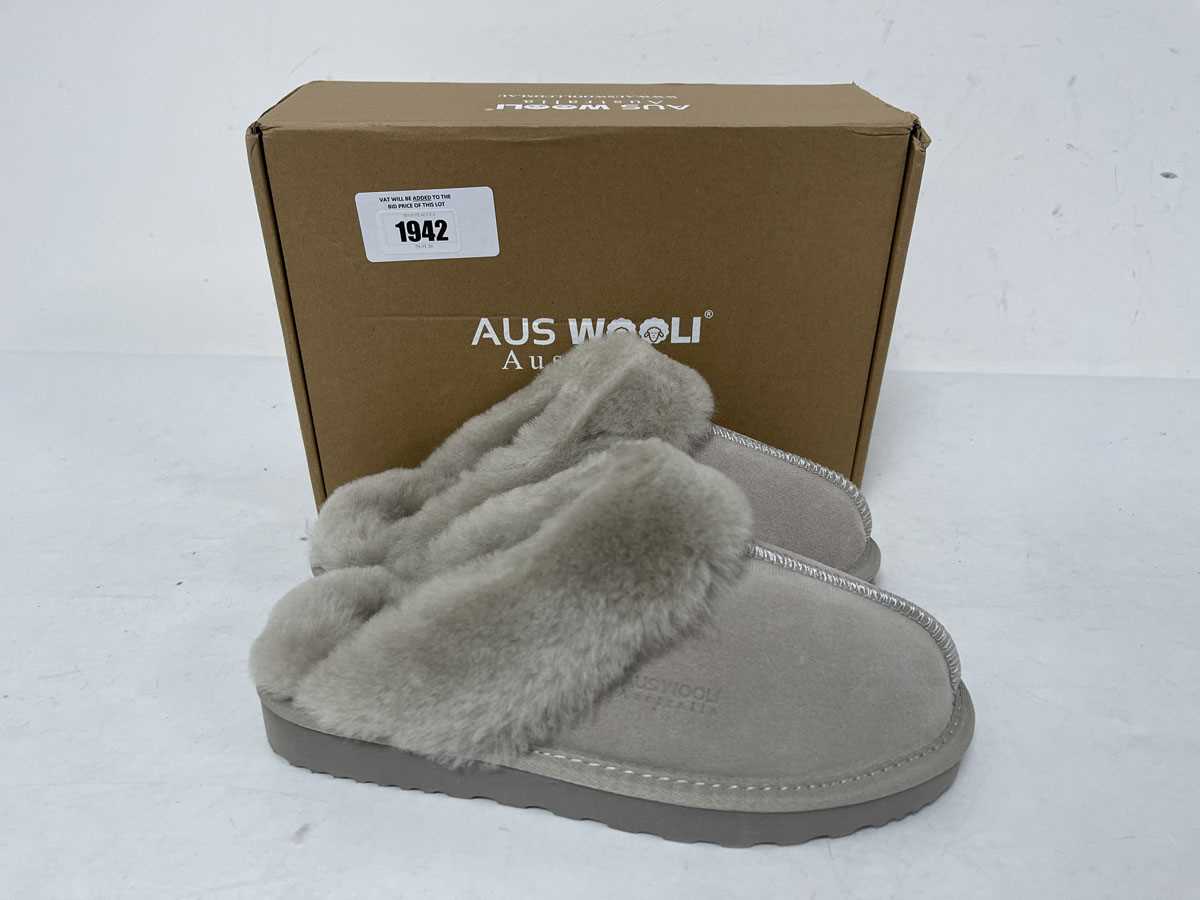 Lot Aus Wooli Australia sydney slipper in light...