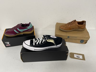 Lot 3x Boxed pairs of trainers to include Gola UK5,...
