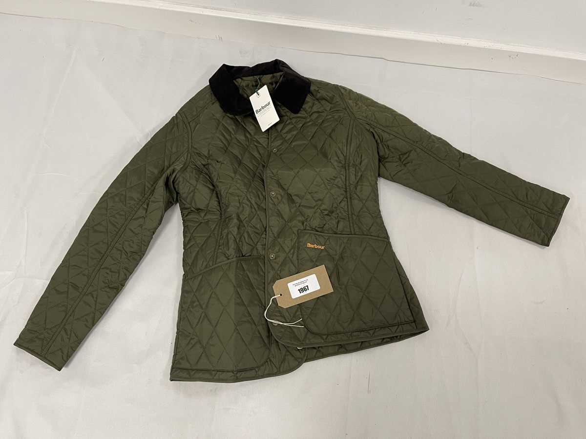 Lot Barbour annadale quilt jacket in green size 14