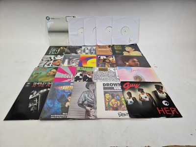 Lot A box of vinyl albums including Taylor Swift...