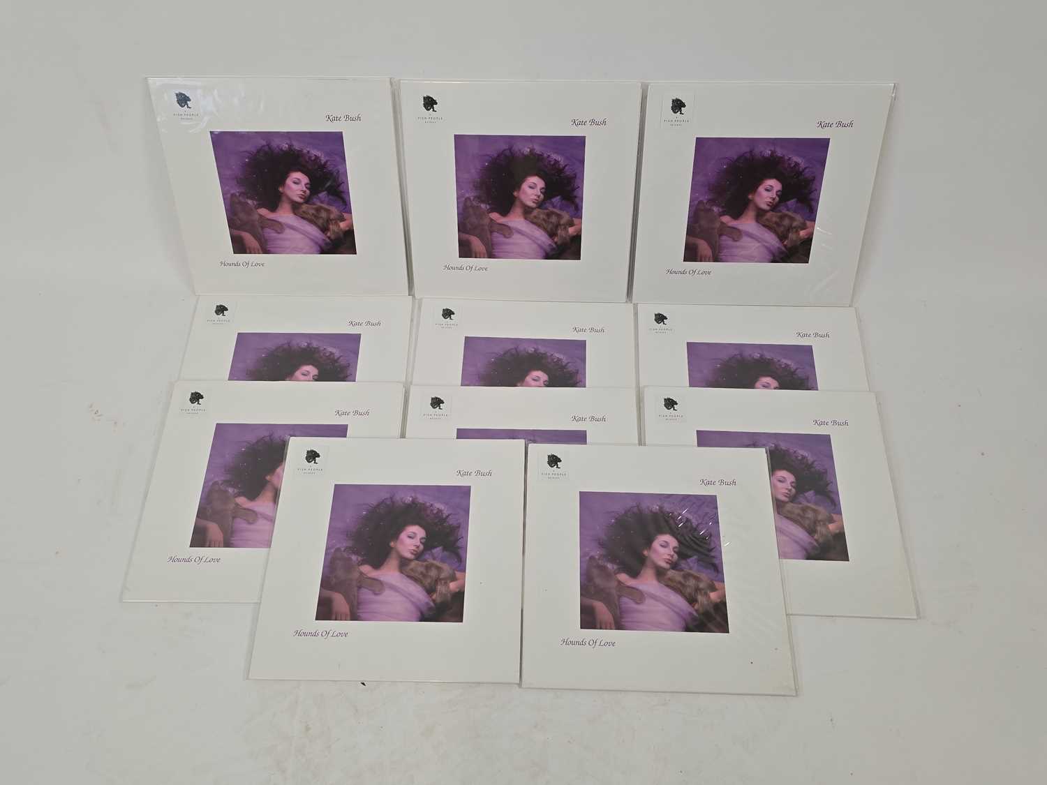 Lot 11 sealed vinyl albums Kate Bush 'Hounds of Love'