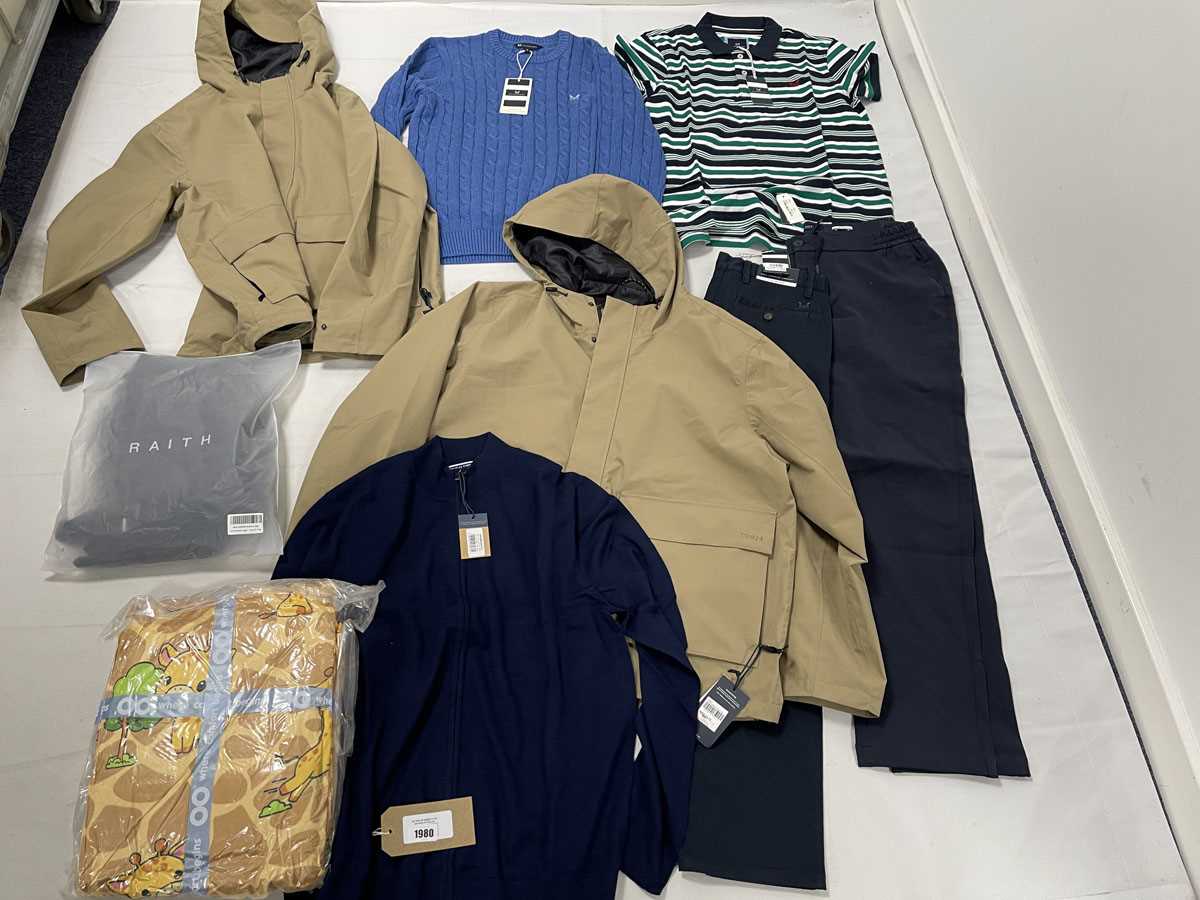 Lot 1980 - Selection of clothing to include Oodie, Crew...