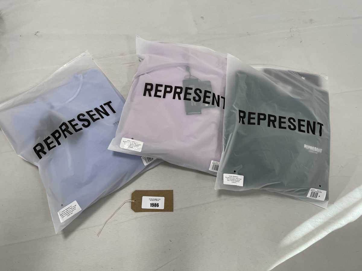 Lot 3x Represent hoodies