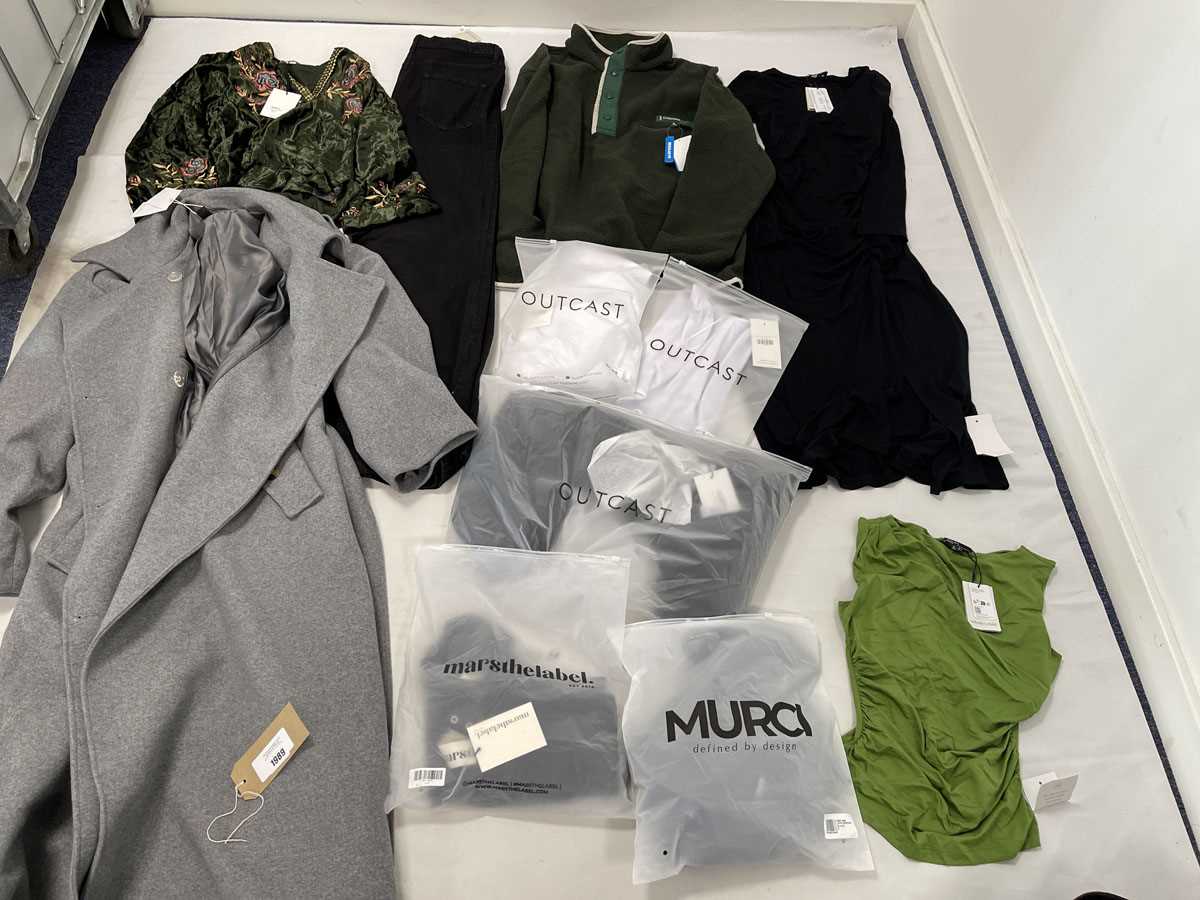 Lot 1989 - Selection of clothing to include Outcast,...