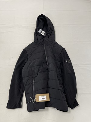 Lot Barbour International stanley quilted sweat...