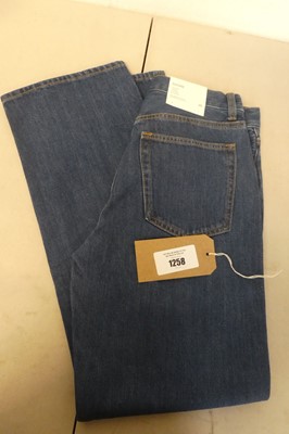 Lot Pair of Arket Shore low waist loose leg jeans...