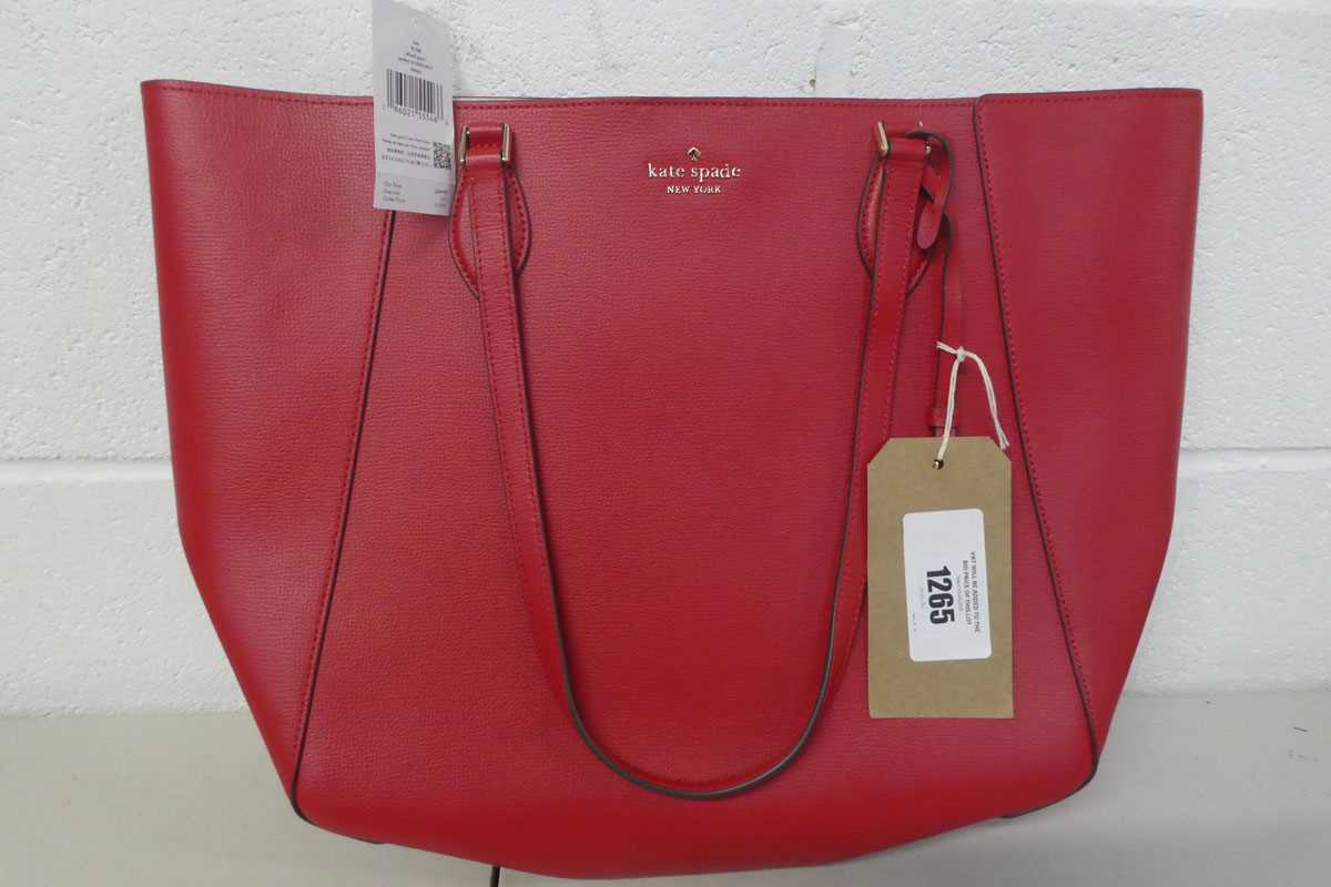 Lot Kate Spade tote bag in poppy colour