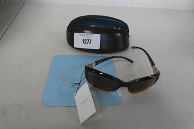 Lot Pair of Ted Baker sunglasses in case