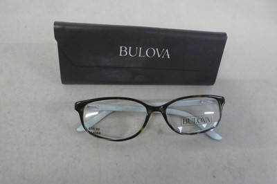 Lot Pair of Bulova glasses in case