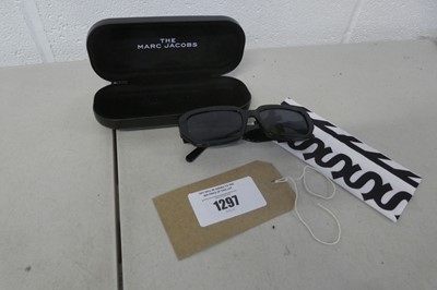 Lot Pair of Mark Jacobs sunglasses with case