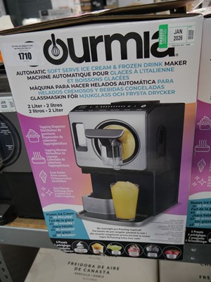 Lot 1710 - Gourmia automatic soft serve ice ream and...