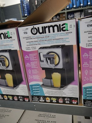 Lot 1713 - Gourmia automatic soft serve ice ream and...