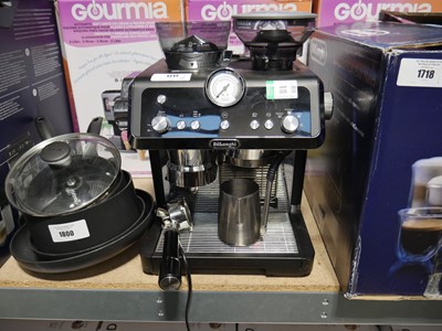 Lot 1717 - DeLonghi Compact Barista style counter top...