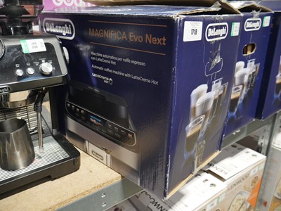 Lot 1718 - DeLonghi Magnifica Evo Next counter top coffee...