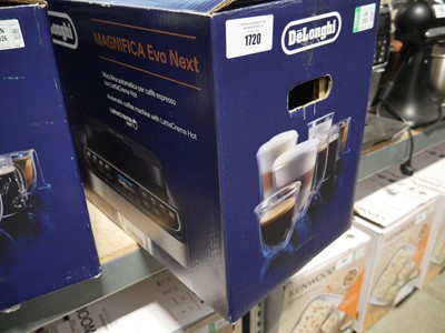 Lot 1720 - DeLonghi Magnifica Evo Next counter top coffee...