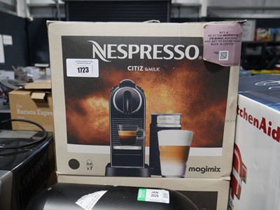 Lot 1723 - 2 boxed Nespresso Citiz and Milk counter top...