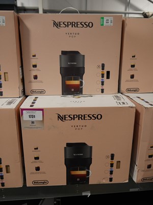 Lot 1731 - 3 Nespresso Vertu Pop counter top coffee machines