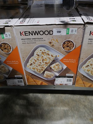 Lot 1747 - Kenwood Multi Pro 1 Touch 2-in-1 food...