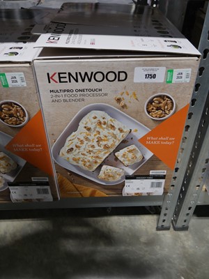 Lot 1750 - Kenwood Multi Pro 1 Touch 2-in-1 food...