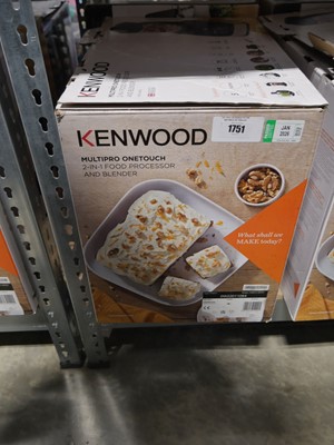 Lot 1751 - Kenwood Multi Pro 1 Touch 2-in-1 food...