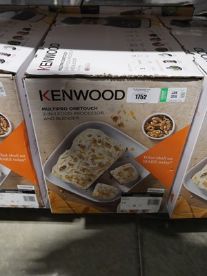 Lot 1752 - Kenwood Multi Pro 1 Touch 2-in-1 food...