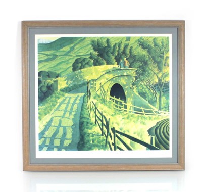 Lot 201 - Simon Palmer (b. 1965), 'The Signalman and the...