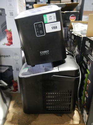 Lot 1768 - 3 CASO Design IceChef Compact ice cube makers,...