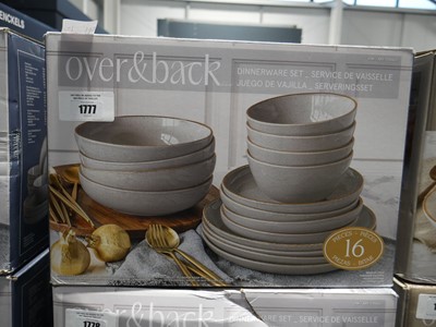 Lot 1777 - Over & Back approx. 16 piece kitchen...