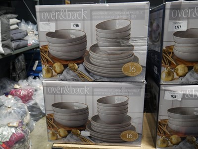 Lot 1779 - 2 boxed Over & Back approx. 16 piece kitchen...