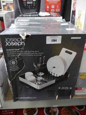Lot 1784 - 3 Joseph Joseph expandable dish racks,...