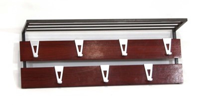 Lot 186 - A 1970/80's simulated rosewood and metalwork...