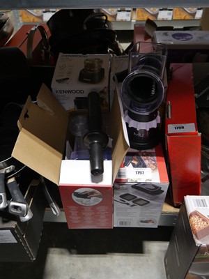 Lot 1797 - 2 Kenwood Duo Prep 2-in-1 choppers and...